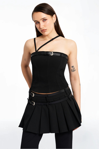 A-DSGN | Belted Corset Top - A-DSGN