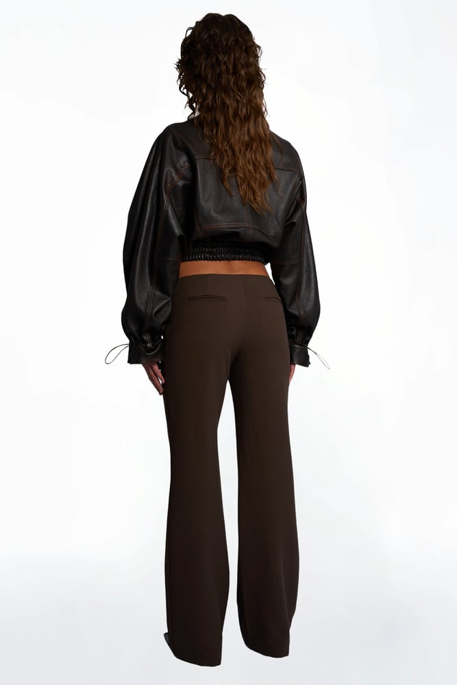 Low Waist Tailored Trousers
